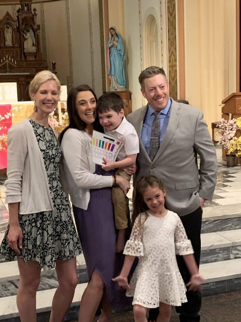 Baptism of Penelope and Theodore - May 2023