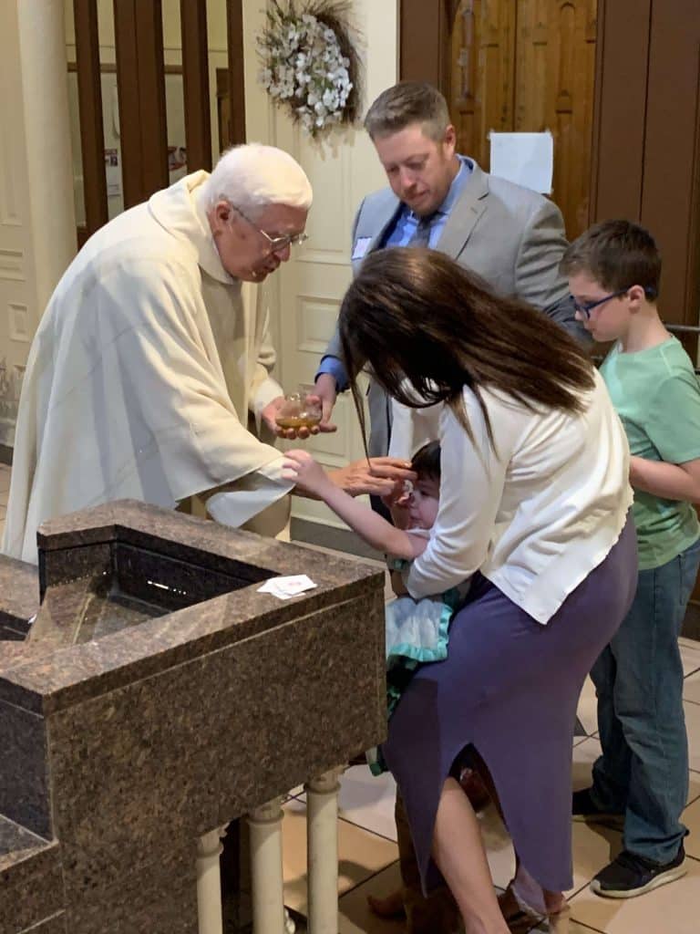 Baptism of Penelope and Theodore - May 2023
