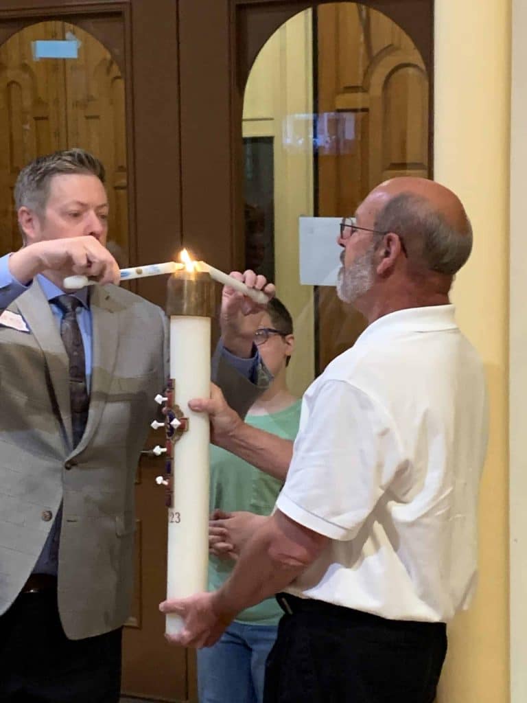 Baptism of Penelope and Theodore - May 2023