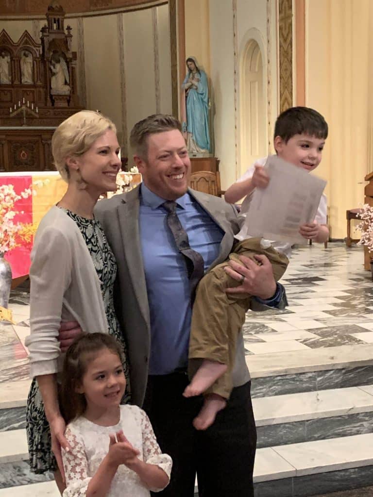 Baptism of Penelope and Theodore - May 2023