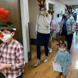 Caroling at Columbia Health Center 2022