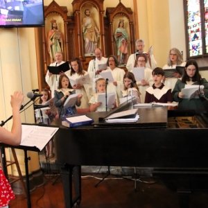 Choir at Holy Week 2024