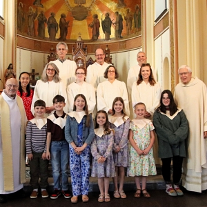 Choir at Holy Week 2024